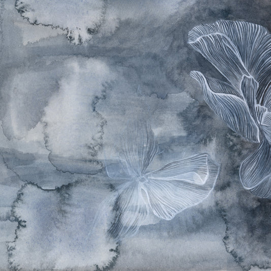 Detail of A secret garden painting