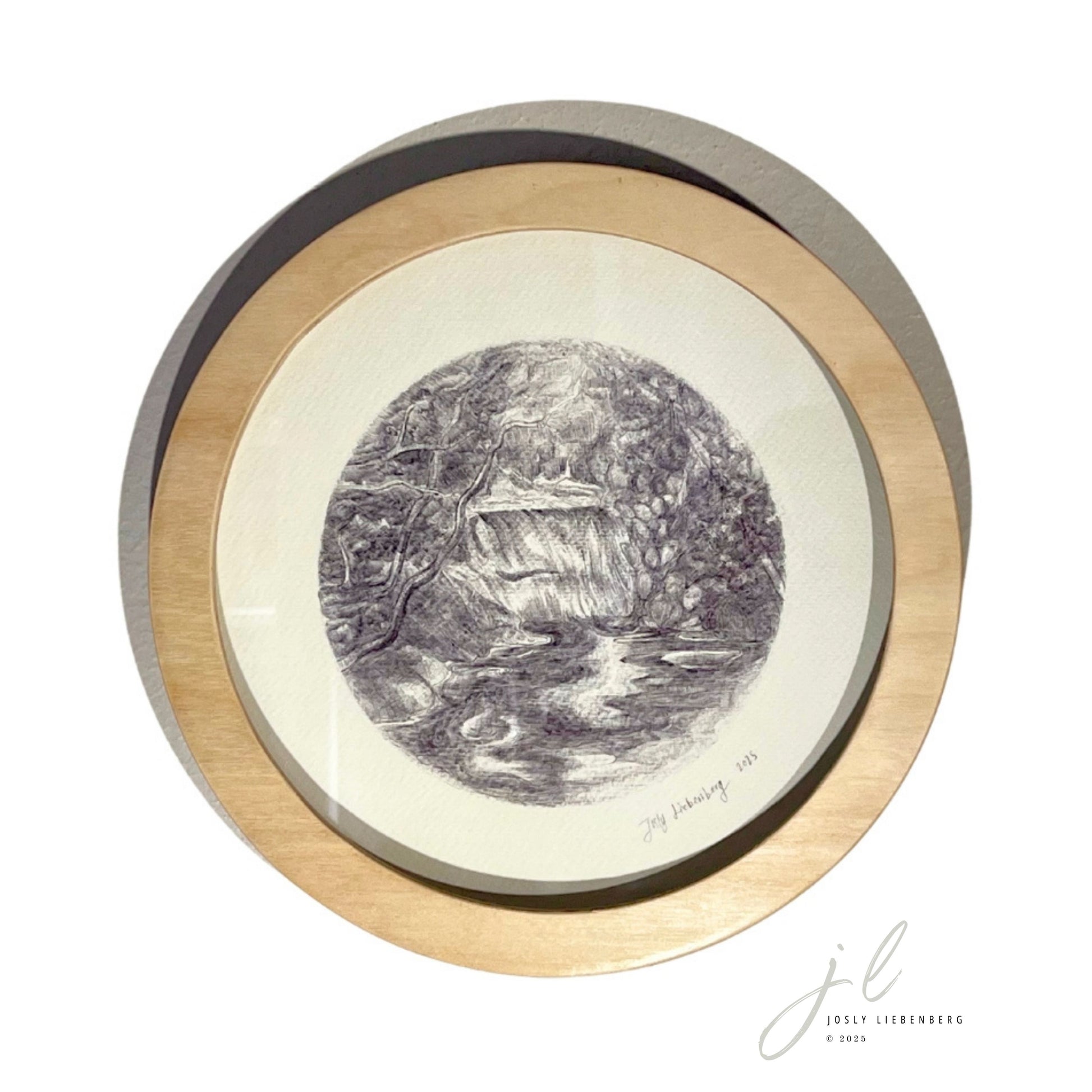 Ink on Fabriano artwork