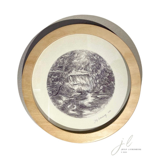 Ink on Fabriano artwork