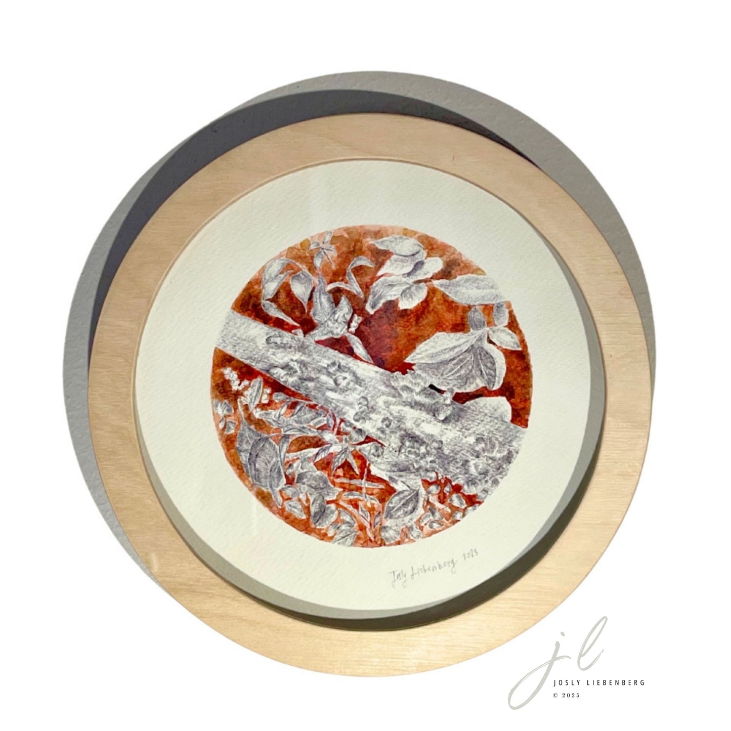 Ink and watercolour on Fabriano artwork