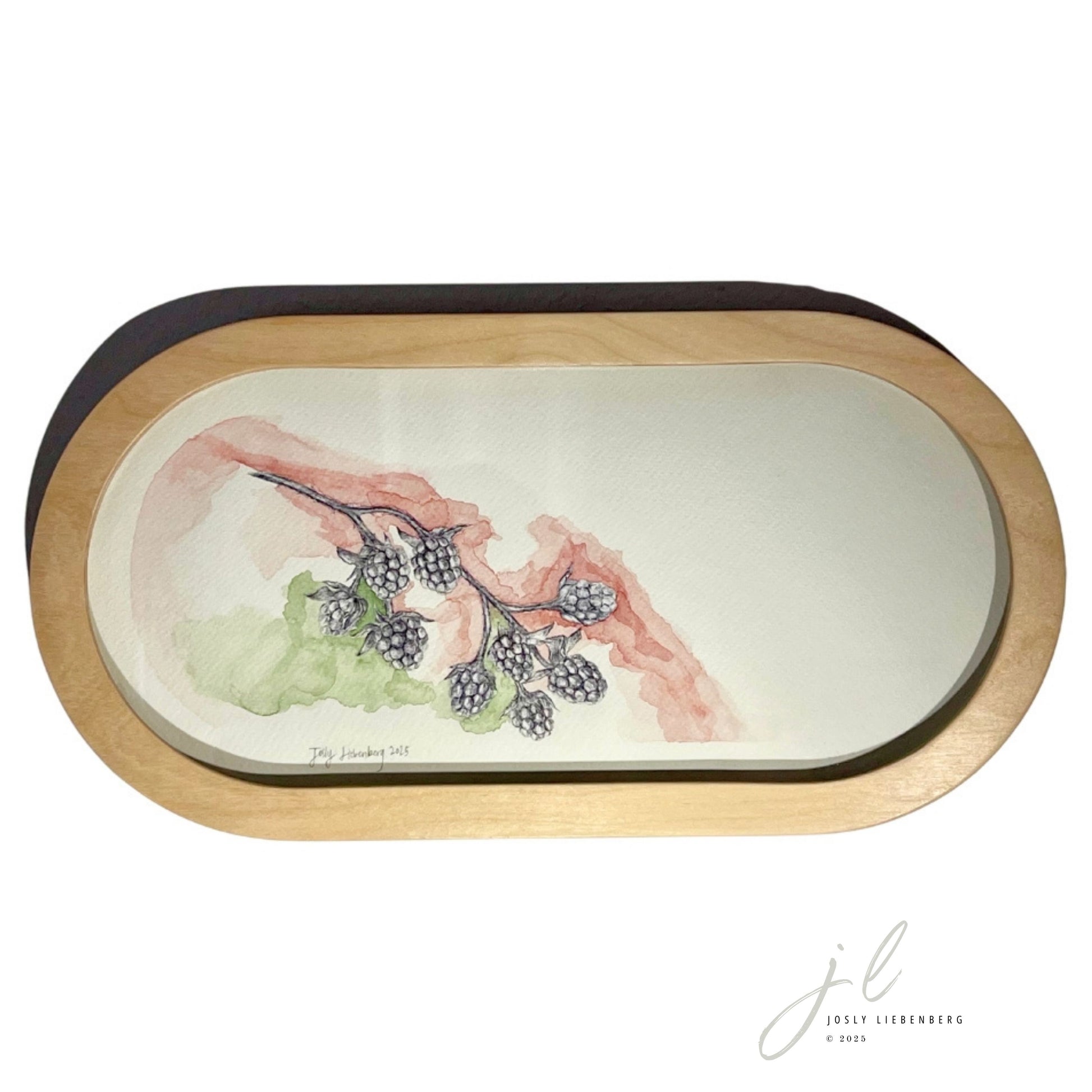 Ink and watercolour on Fabriano artwork