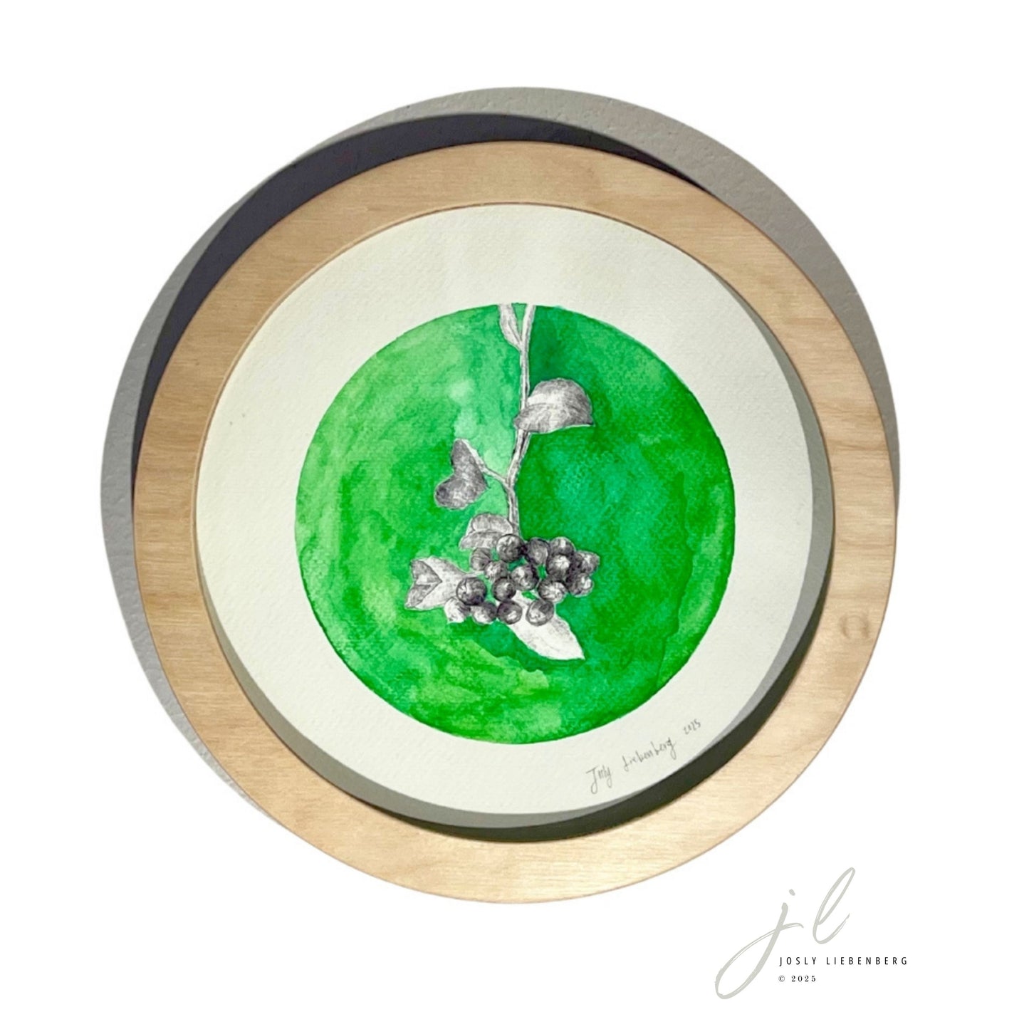 Ink and watercolour on Fabriano artwork