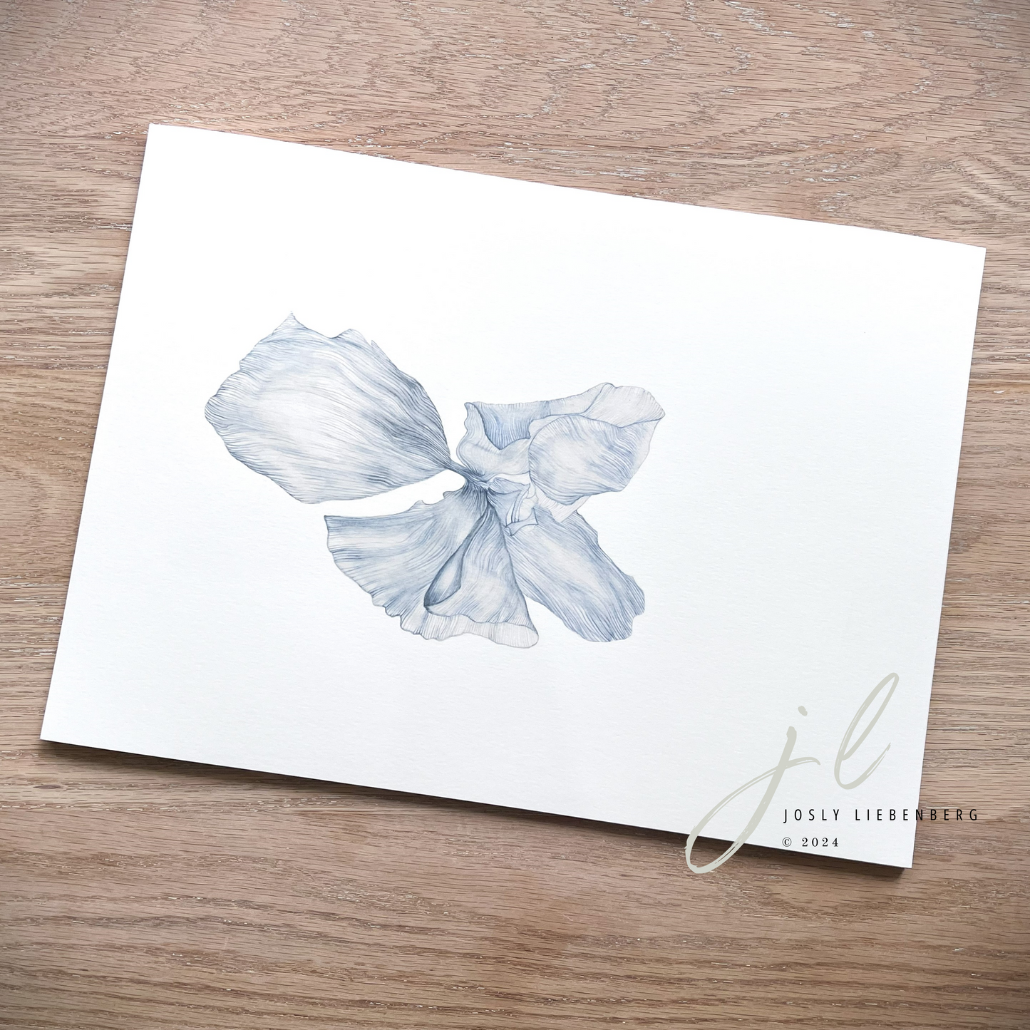 Art print of Monday blues
