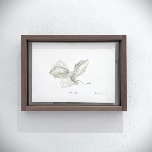 Front view of framed painting, Orchid eulogy.