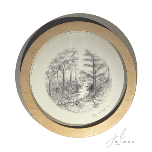 Ink on Fabriano artwork